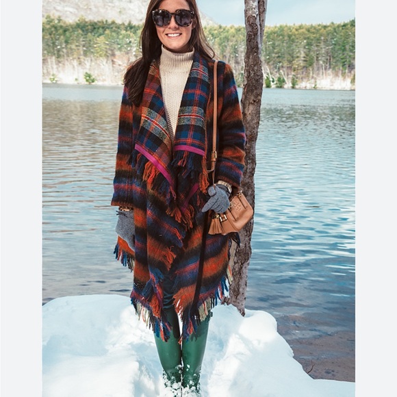 Anthropologie “Hei Hei” Plaid Tartan Coat - Picture 2 of 7